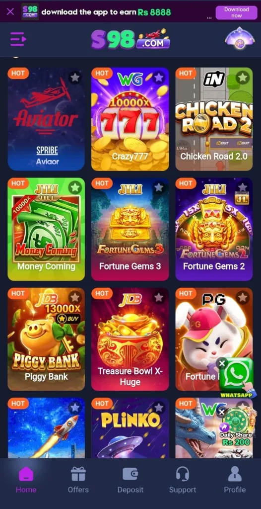 s98 Game