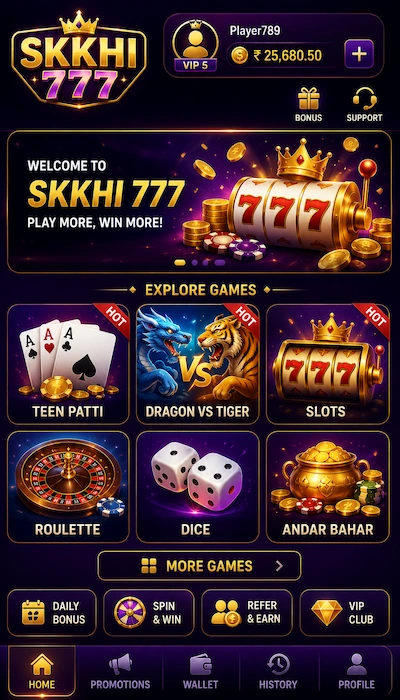 SKkhi777 Game